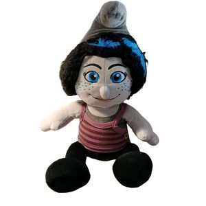 BuildABear Workshop BAB Smurfs Vexy Stuffed Plush Animal Toy Doll 17"